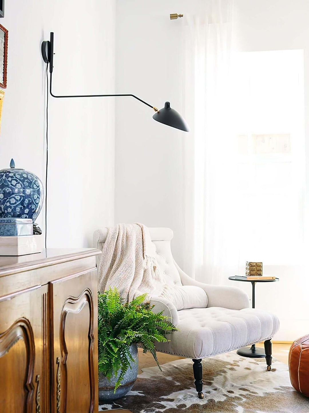 Designer væglampe - Moderne metalbelysning