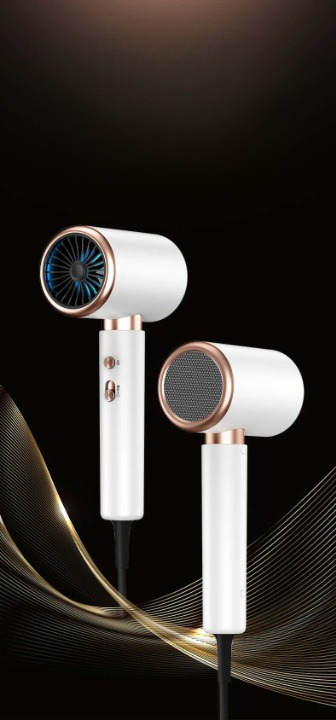 Hårtørrer med kold og varm luft