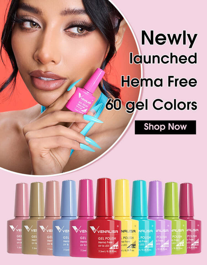 Luksuriøs UV LED Gel Neglelak 12ml - Langvarig