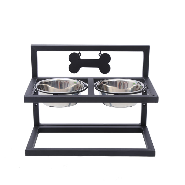 Hævet hundefoderstation - Stilfuld og funktionel