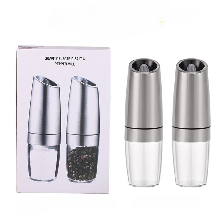 Elektrisk peberkværn og saltkværn sæt - genopladelig