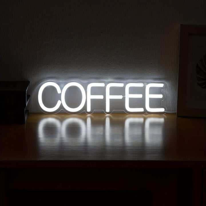 LED natlampe med kaffedesign - stemningslys