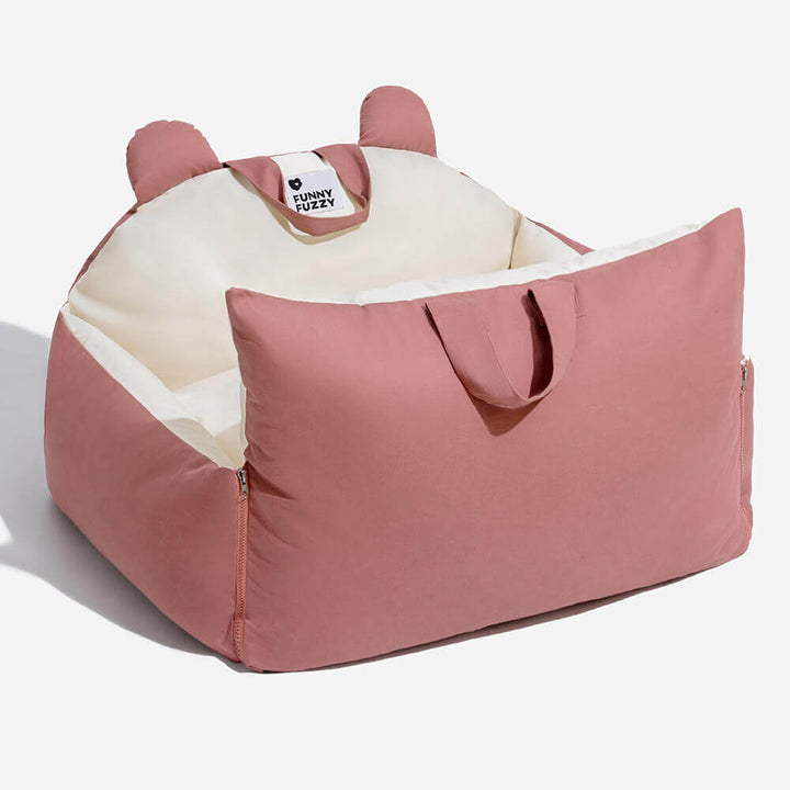 Sikker Autostol til Hunde med Beskyttelsespuder