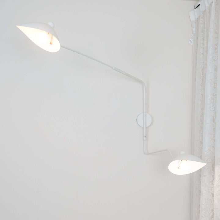 Designer væglampe - Moderne metalbelysning