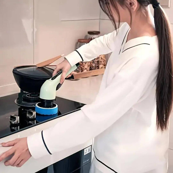 9i1 Multifunktionel Rengøringsbørste - Kraftfuld Husholdningsrengøring