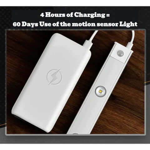 Trådløs LED-Lampe med Bevægelsessensor