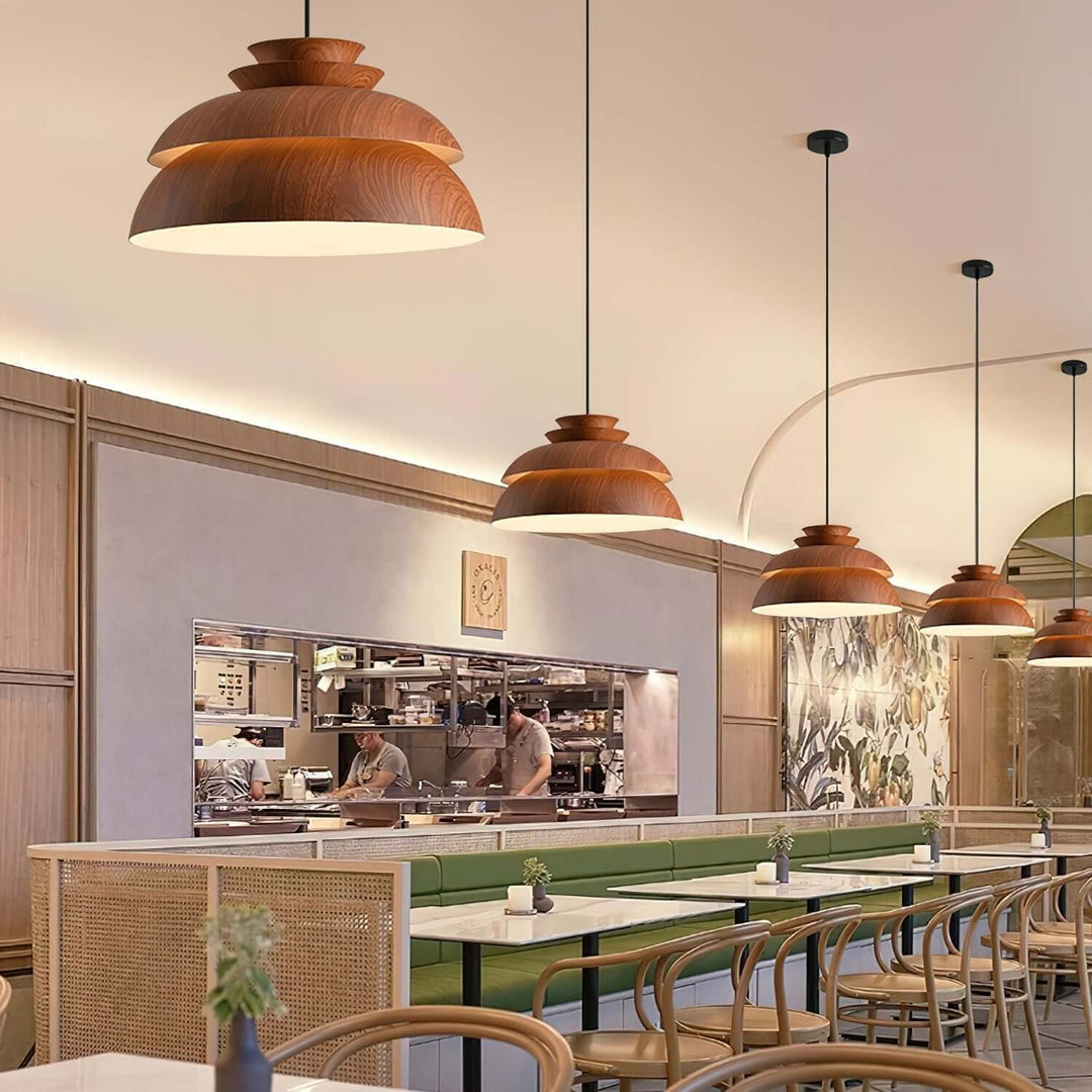 Elegant Midori Pendellampe i Aluminium