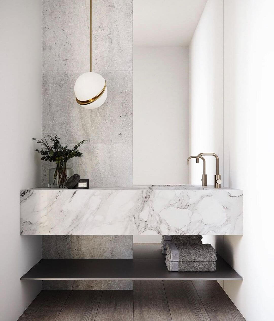 Måneformet Pendellampe i Moderne Design