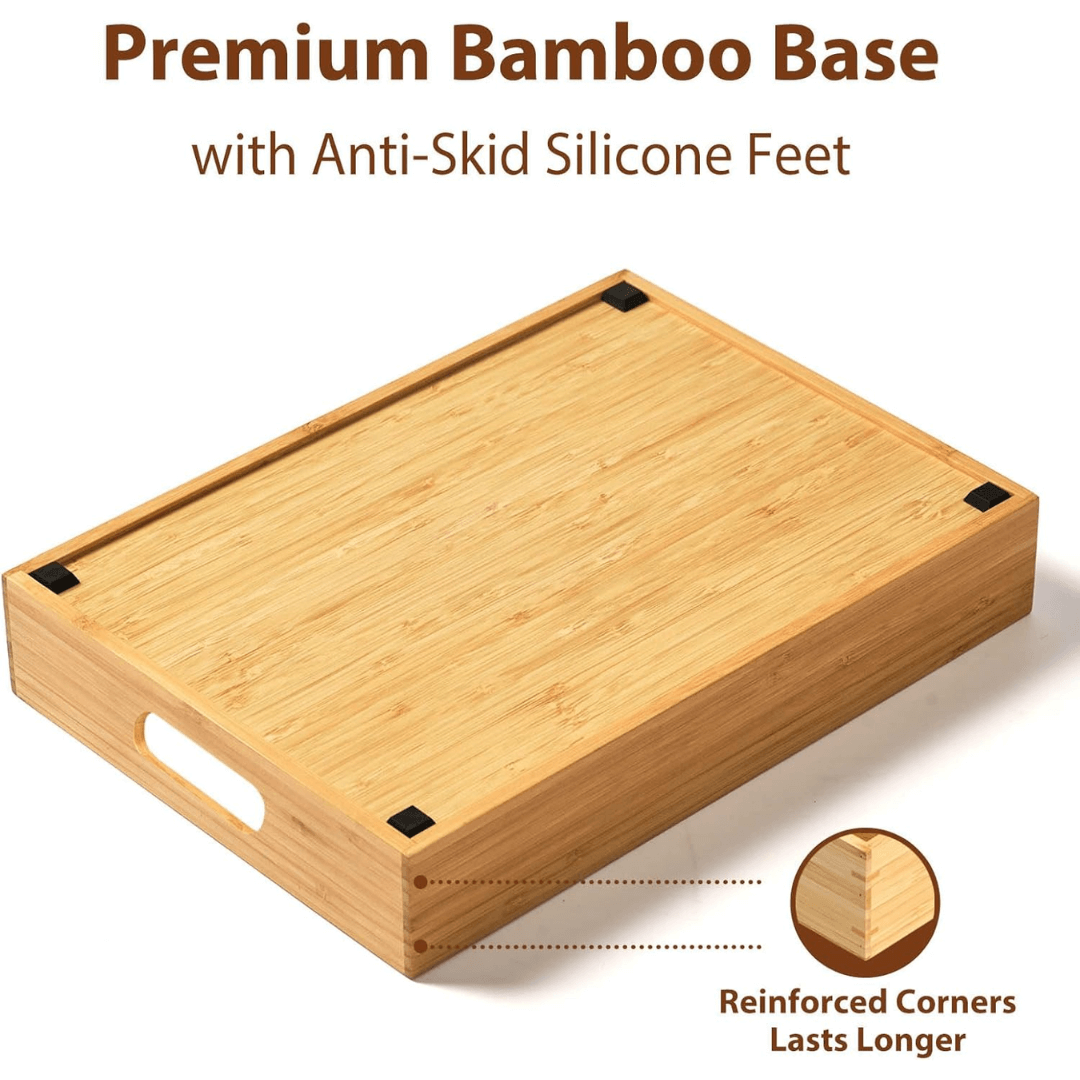 Justerbar Bambuslågsorganisator til Køkken