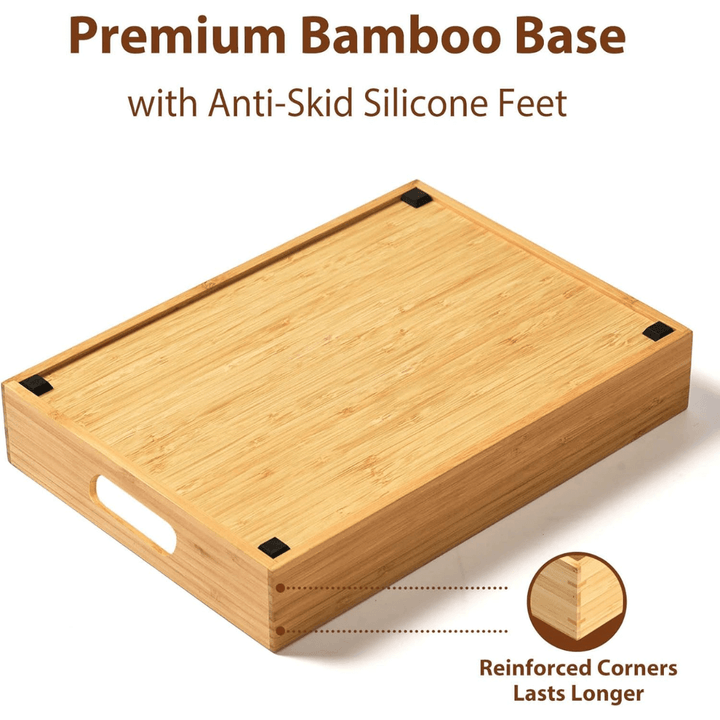 Justerbar Bambuslågsorganisator til Køkken