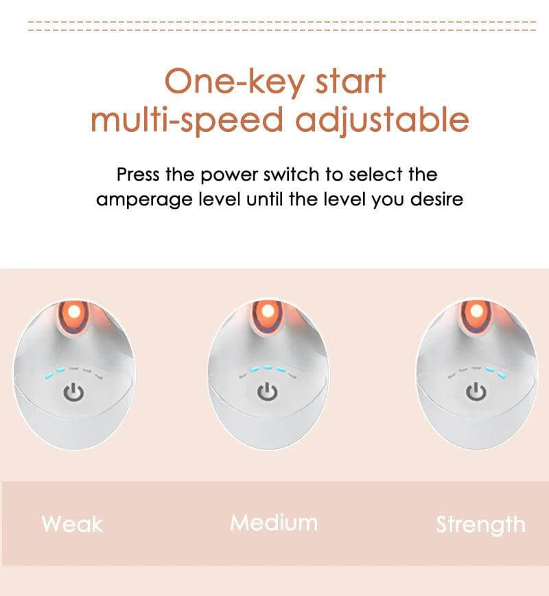 Mikrostrøms Ansigtsmassager til Opstrammet Hud