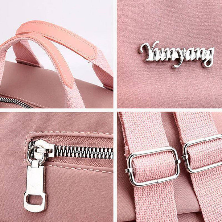 Unisex Vandtæt Multifunktionsrygsæk med USB-port