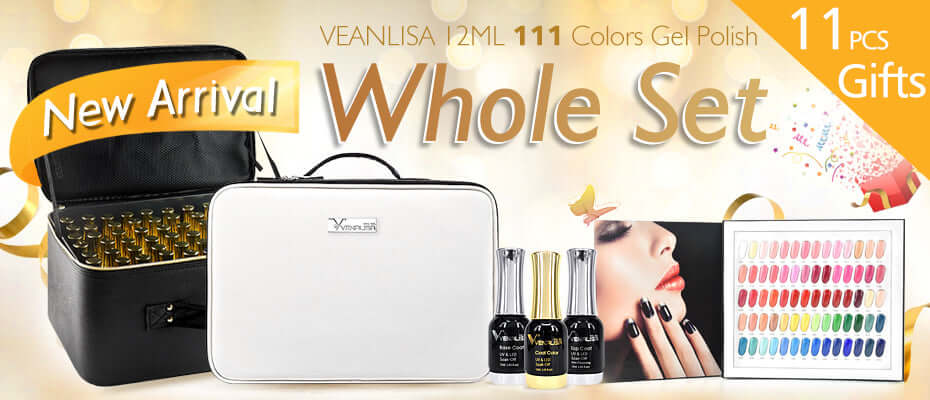 Luksuriøs UV LED Gel Neglelak 12ml - Langvarig