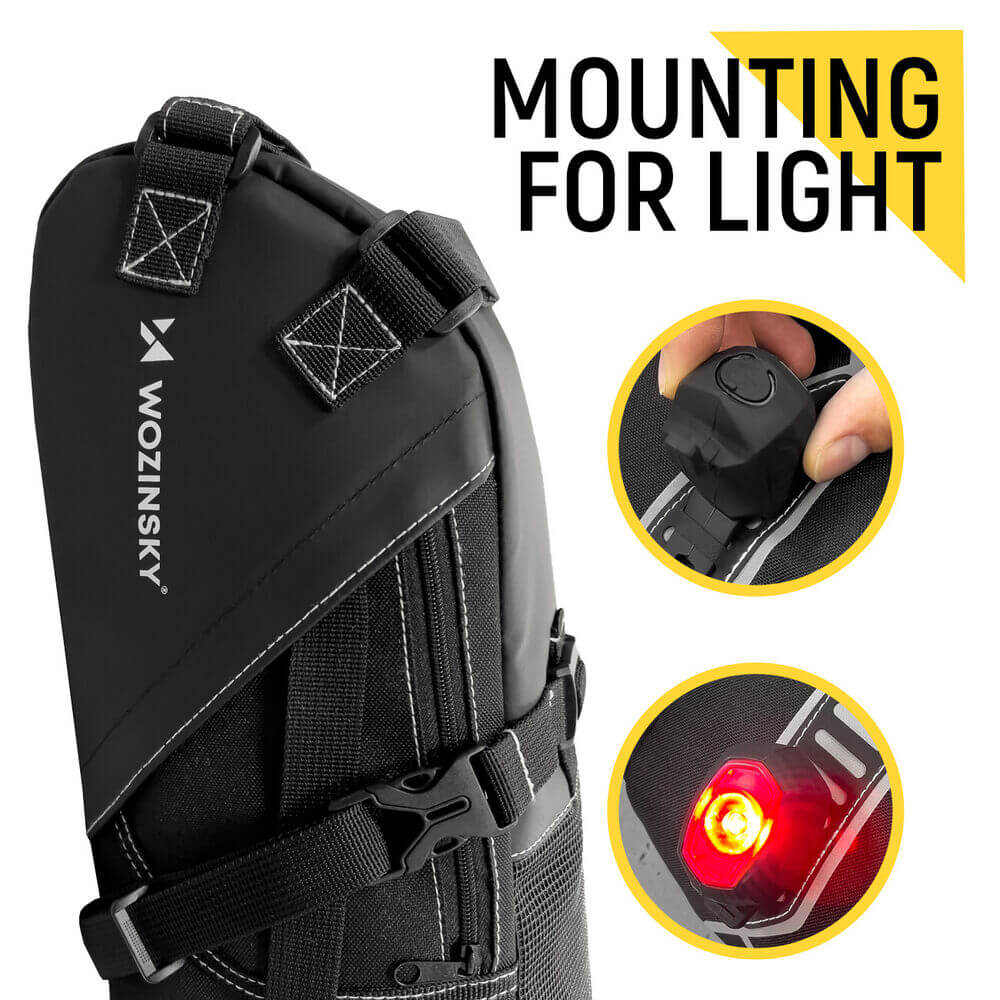 Vandtæt Cykelsadel Taske 12L