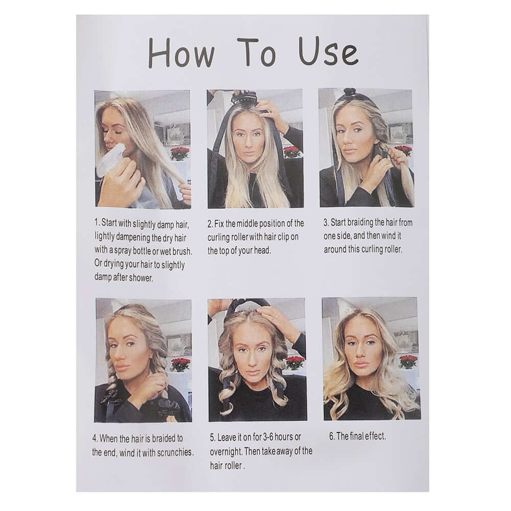 Hårcurlere uden varme for voluminøse krøller