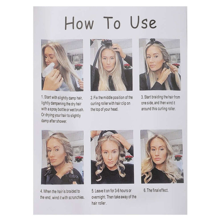 Hårcurlere uden varme for voluminøse krøller