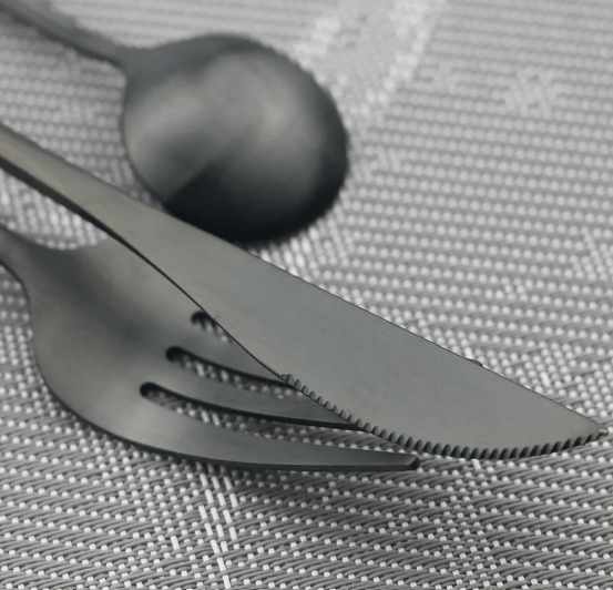 Elegant 24-dele Bestiksæt i Rustfrit Stål