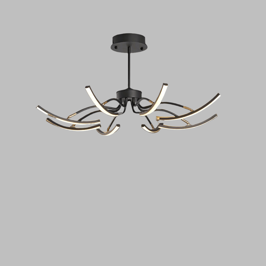 Moderne LED-loftlampe til hjemmet