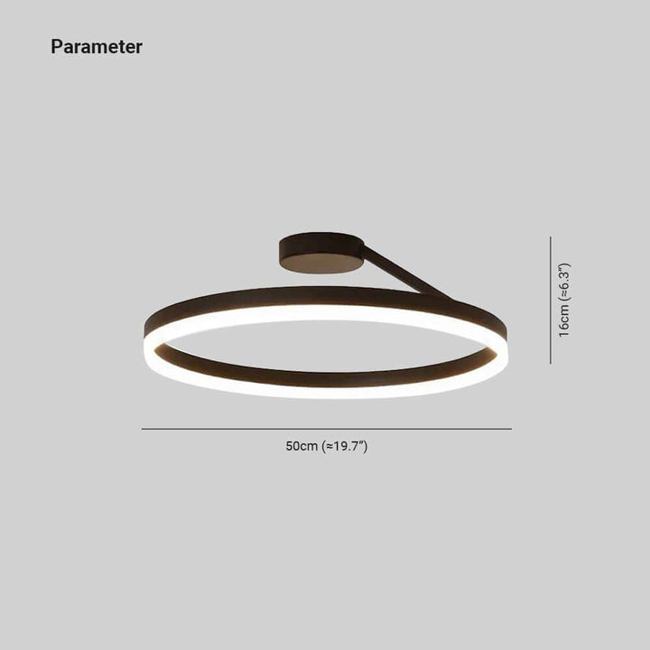 Moderne LED Loftsloftlampe til Stue