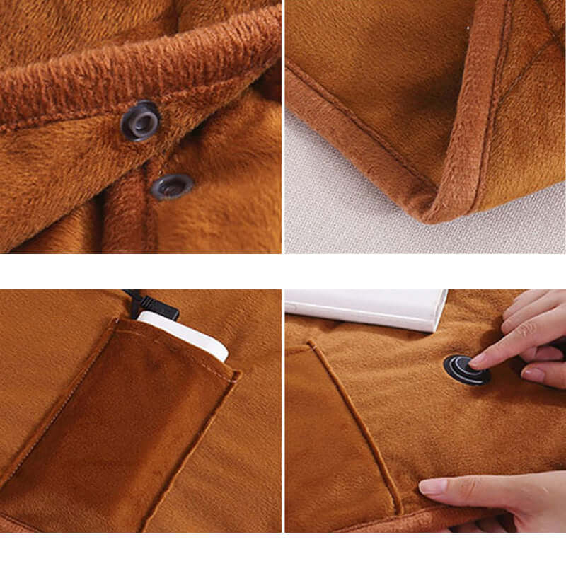 Hyggelig USB-varmetæppe til afslapning