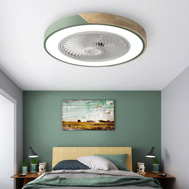 LED Loft Ventilator med Lys og Fjernbetjening