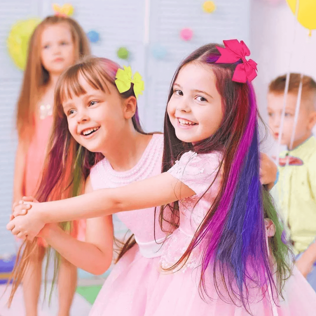 Vaskbar Hårkridtkam - Midlertidig Hårfarve