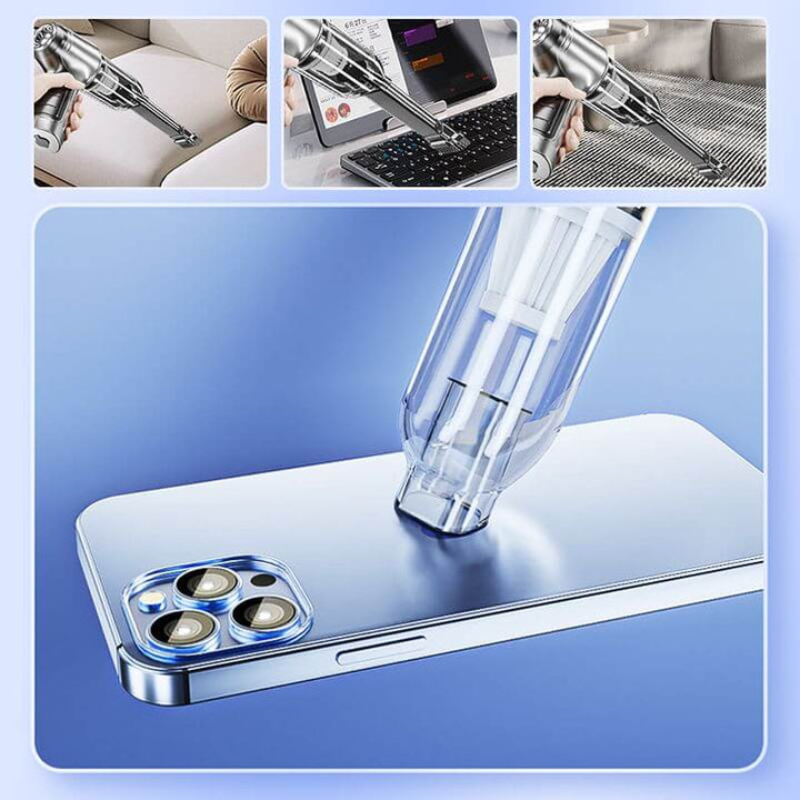 Bærbar trådløs bilstøvsuger til hjemmet