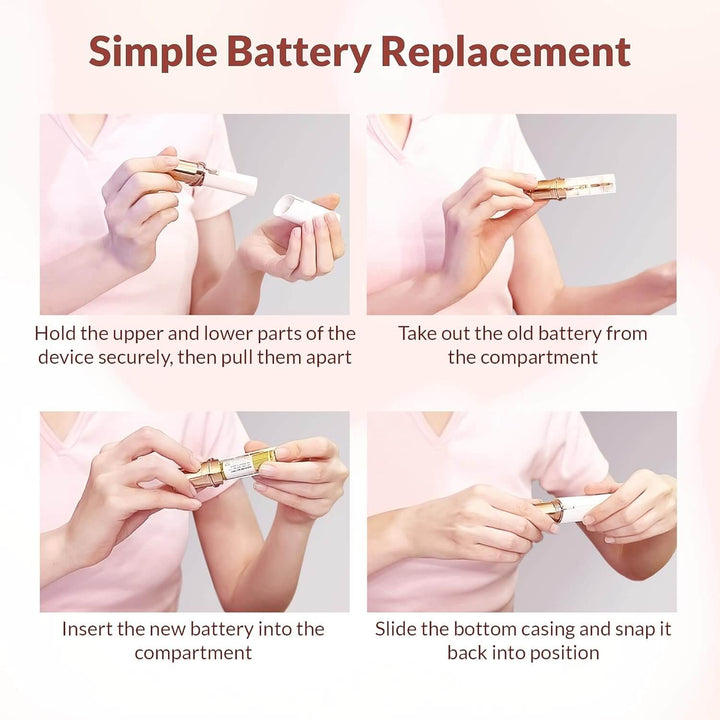 Elektrisk Ansigts Hårfjerner til Glat Hud
