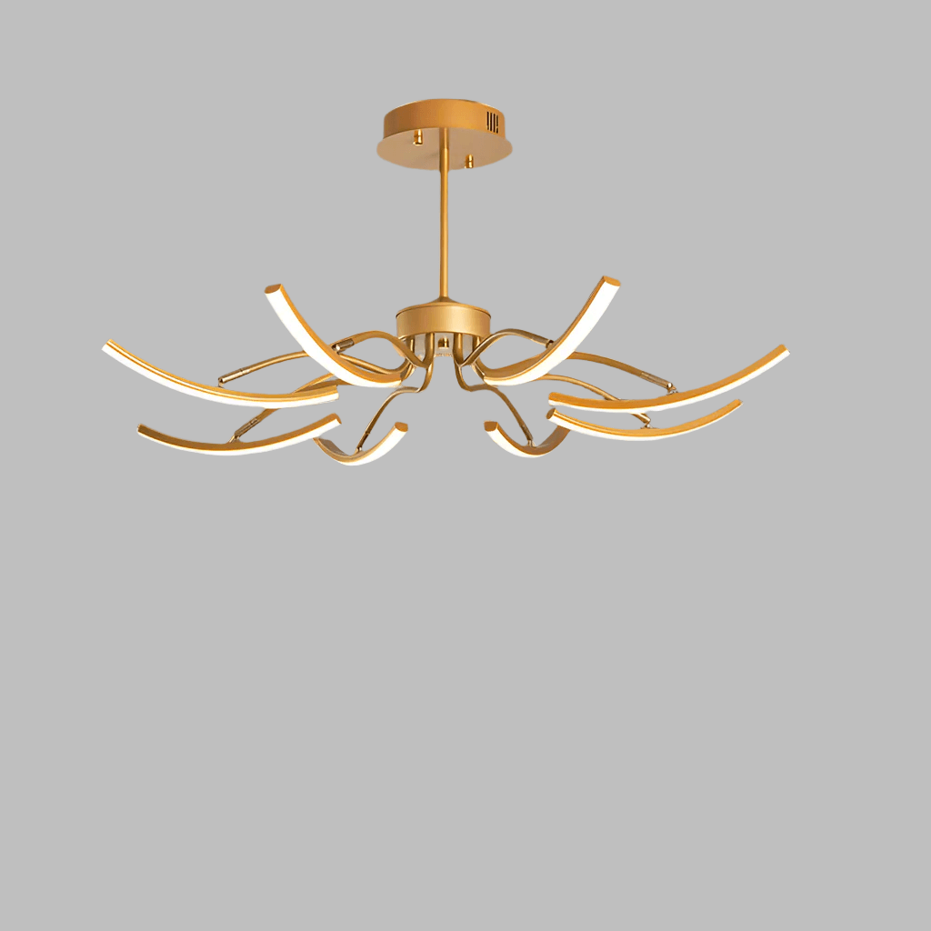 Moderne LED-loftlampe til hjemmet