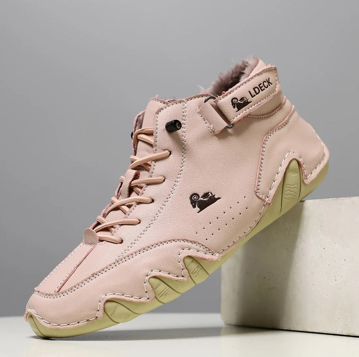 Alpaca Hallux Valgus Læder Barfodssko - Ergonomiske & Komfortable