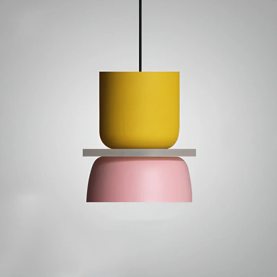 Energibesparende Macaron LED Pendel Lampe til hjemmet.