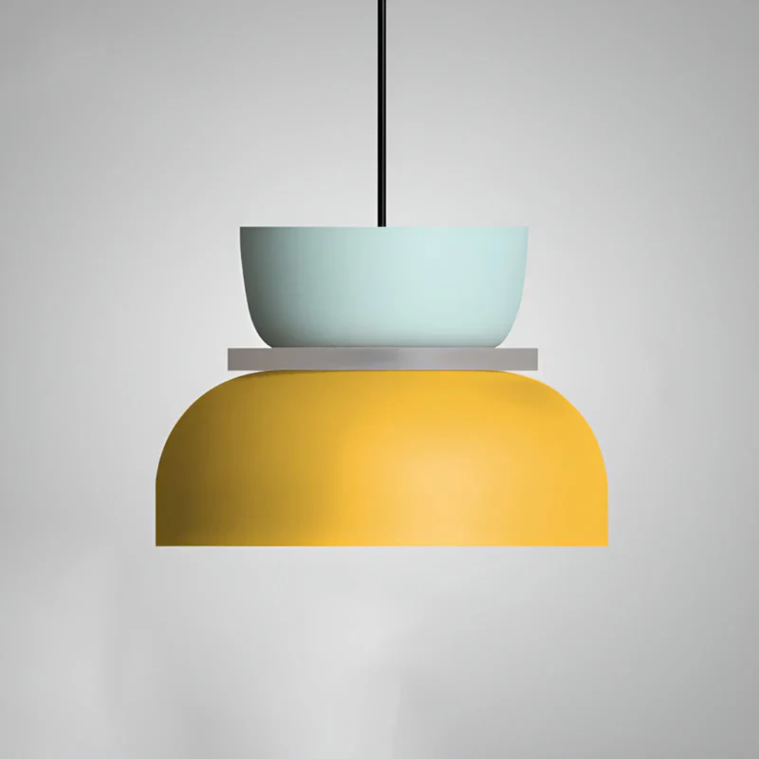 Macaron LED Pendel Lampe: Nem installation og holdbare materialer.
