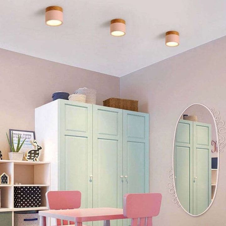 Moderne LED Loftslys i Morandi Stil