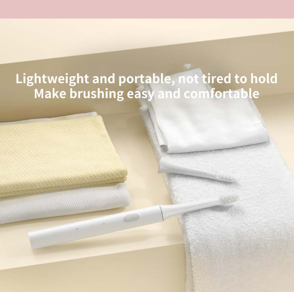 Elektrisk Sonisk Tandbørste - Vandtæt & USB-Opladning