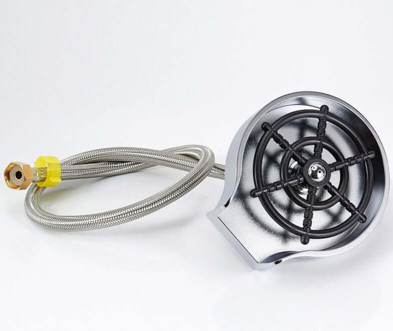 Enhånds glasrenser for ubesværet rengøring