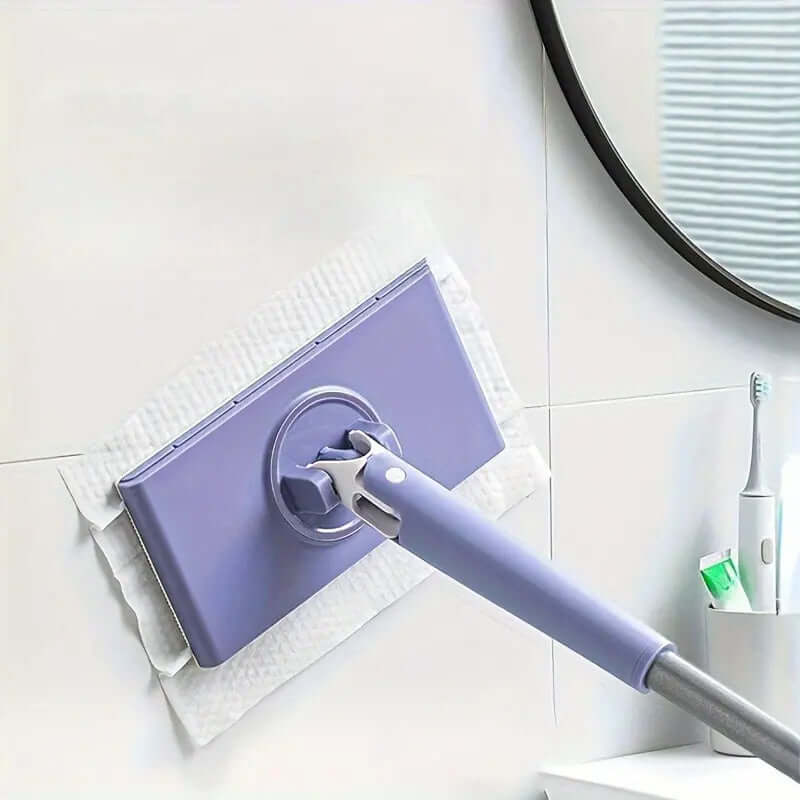 360° Rotationsmoppe med Vridfunktion til Nem Gulvrengøring