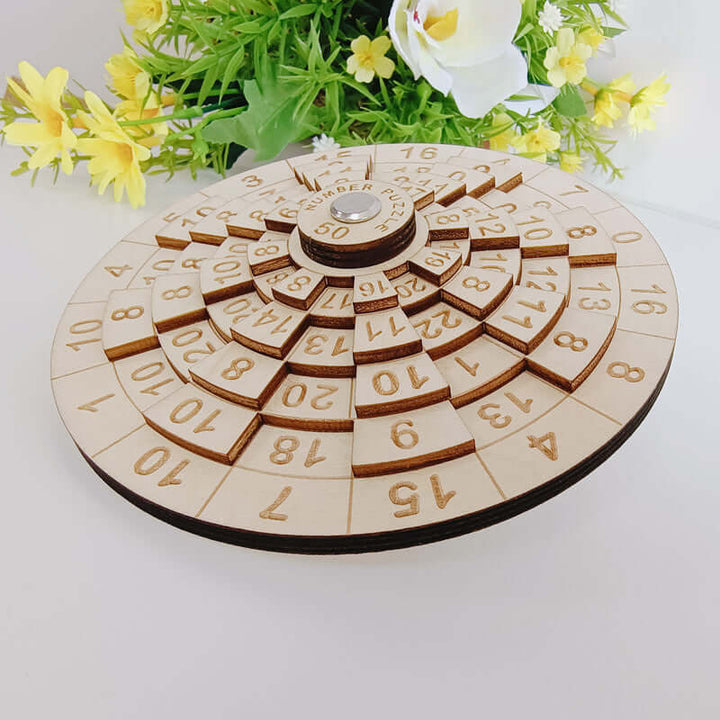 Træpuslespil pengeskabsåbner 50