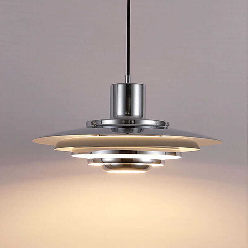 Moderne LED-pendellampe i aluminium