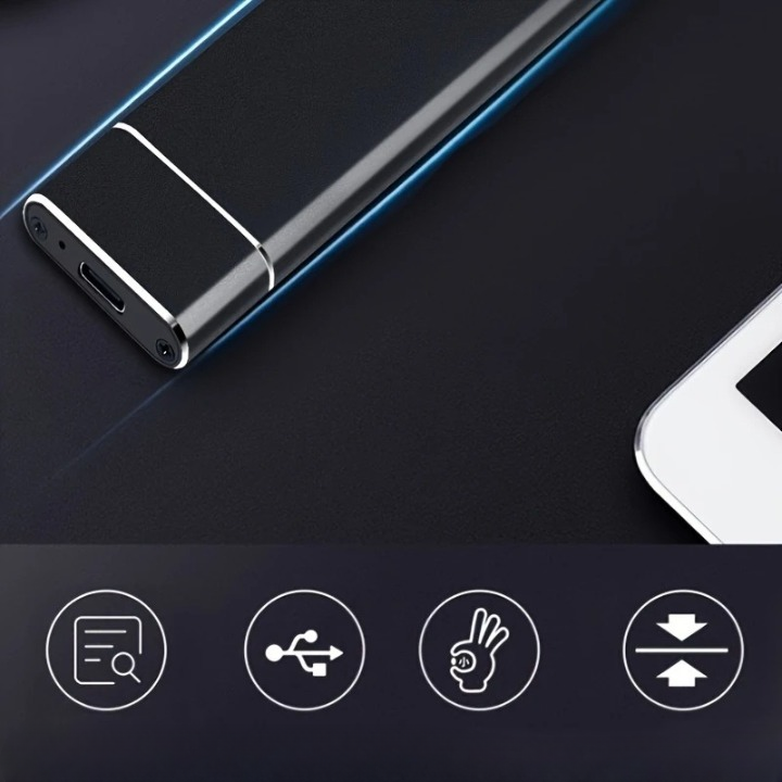 Hurtig Ekstern Harddisk - Stor Kapacitet