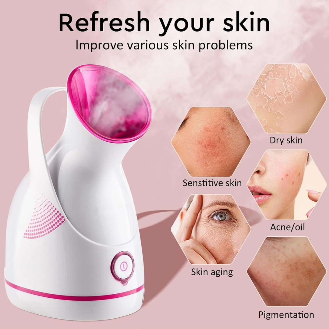 Nano-Ion Ansigtsdampbad for Dybderens og Hydrering