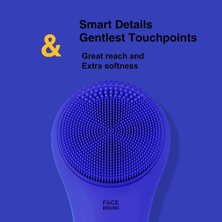 Genopladelig ansigtsrensebørste, vandtæt