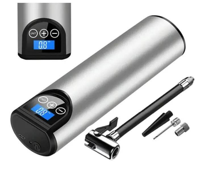 Bærbar Elektrisk Luftpumpe Dækkompressor 12V