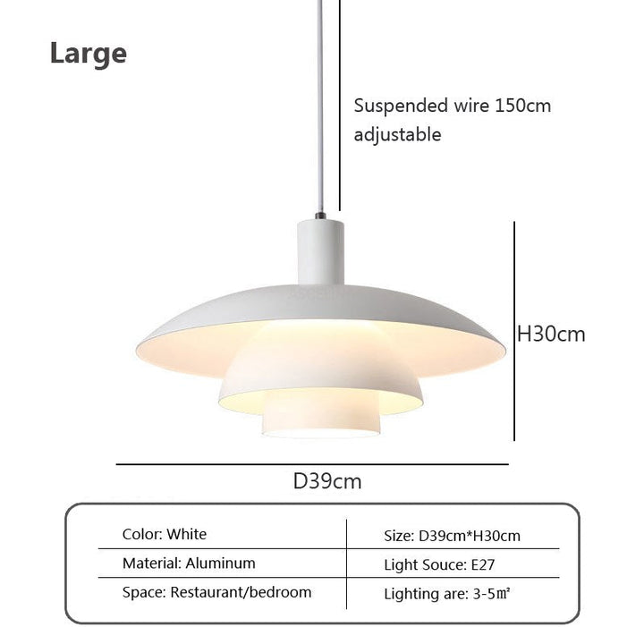 Dansk design pendellampe af metal og glas i skandinavisk stil, elegant og alsidig til moderne indretning.