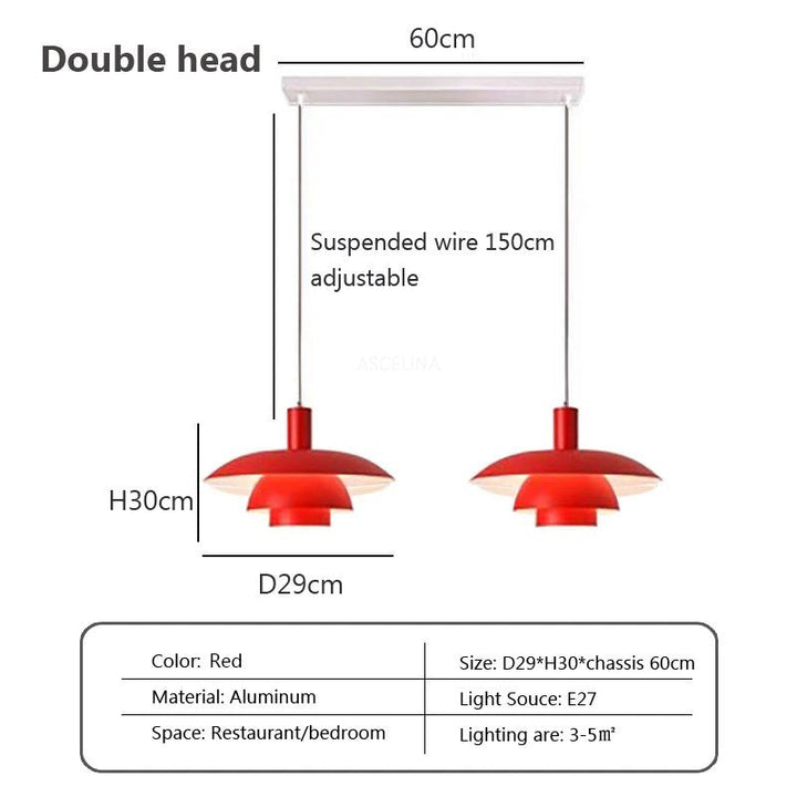 Dansk design pendellampe af metal og glas i skandinavisk stil, elegant og alsidig til moderne indretning.