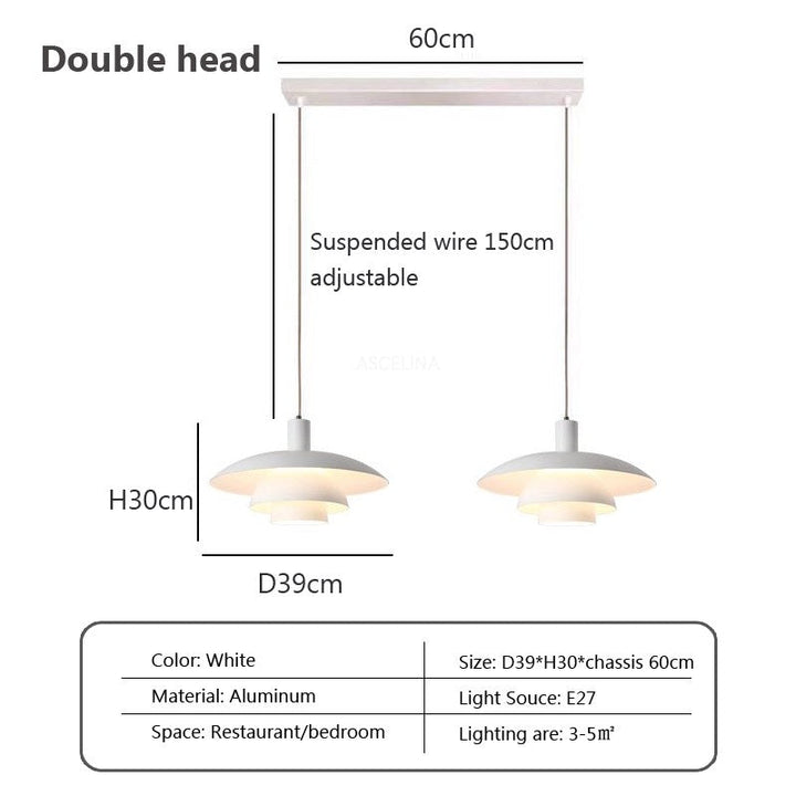 Dansk design pendellampe af metal og glas i skandinavisk stil, elegant og alsidig til moderne indretning.