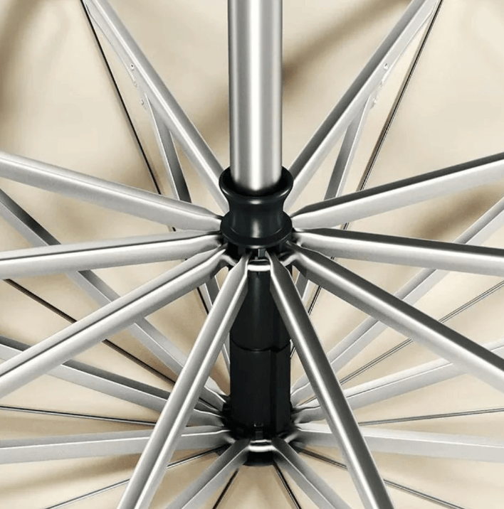 Unisex Stormsikker Paraply med Reflekser