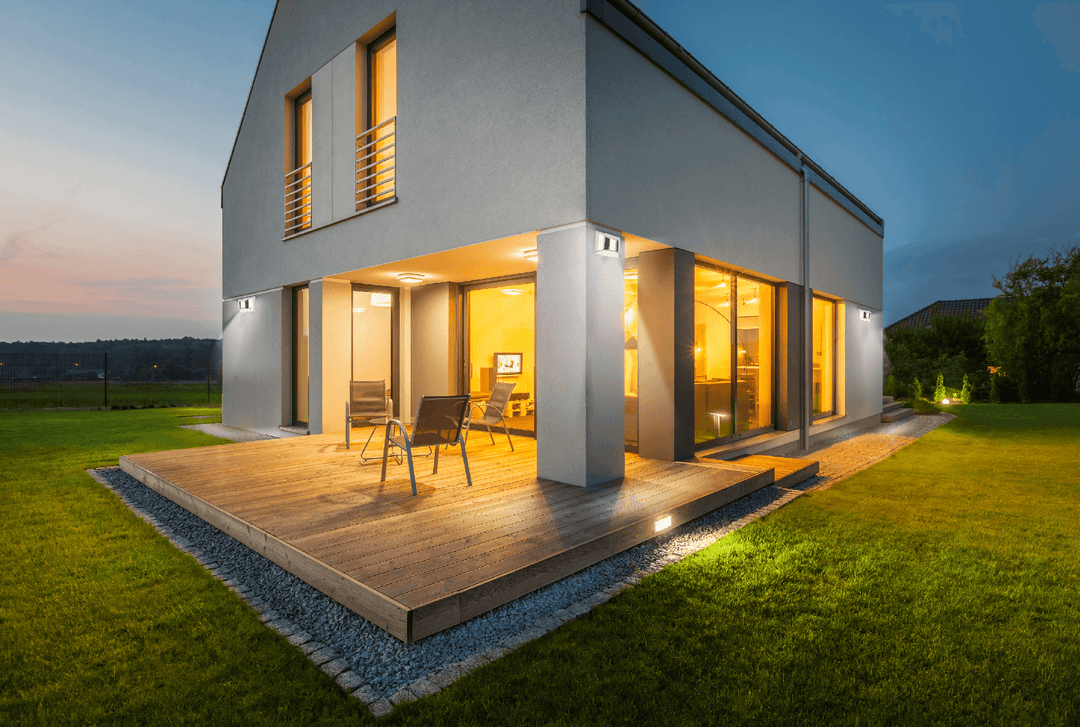 LED Solar Udendørs Væglampe i Rustfrit Stål