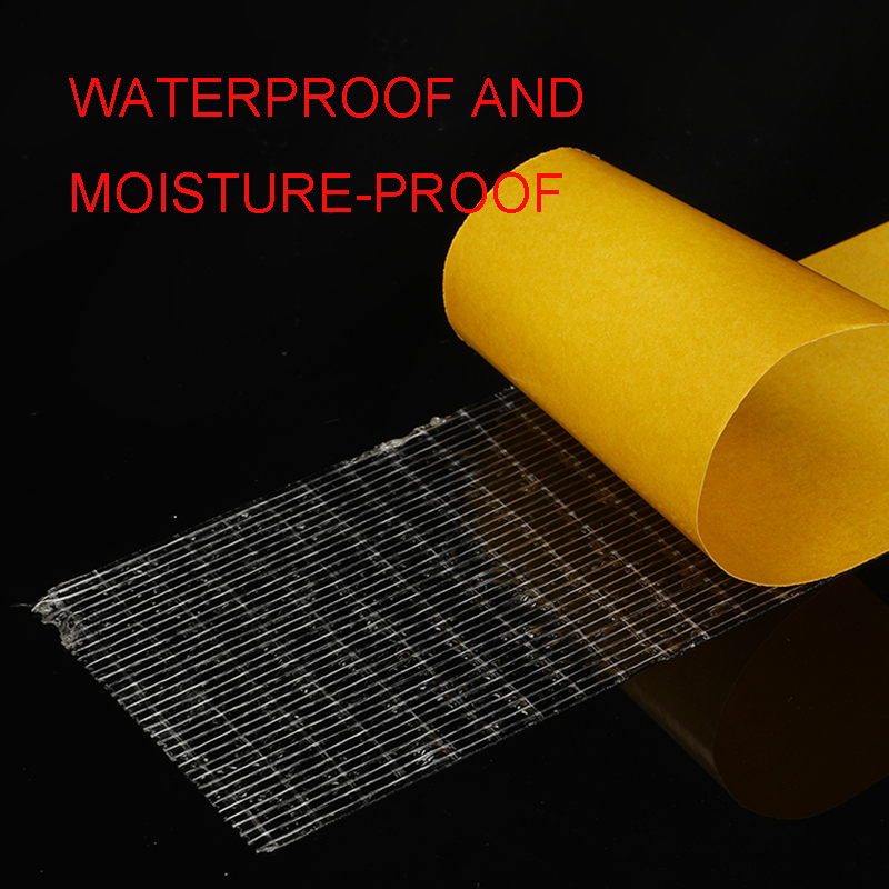 Dobbeltklæbende tæppetape, robust, stærkt klæbende, ideel til gulvbelægninger, alsidig anvendelse, sikrer tunge belastninger.