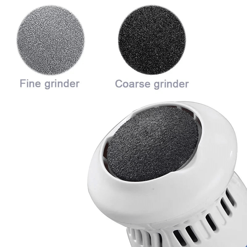 Elektrisk Fodhårdhudsfjerner med Slibehoveder