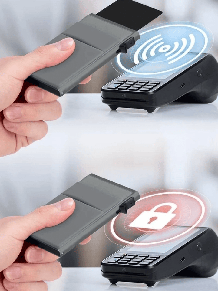 Tynd RFID-pung til mænd